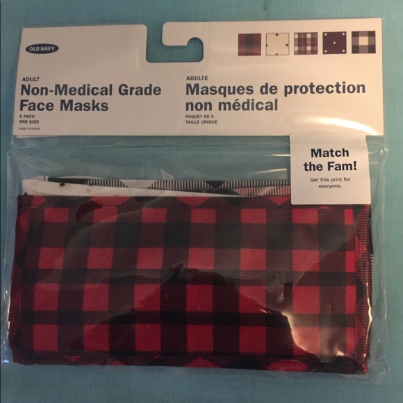 Five Face Masks